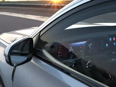 2023 Chery Tiggo7 Plus with lowpoly interior Low-poly 3D model