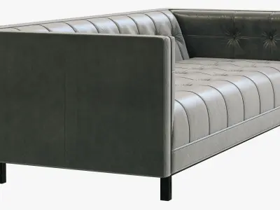Restoration Hardware Madison Leather Sofa 3D model