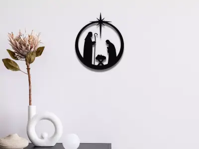 Jesus Wall Art 3D print model purchase