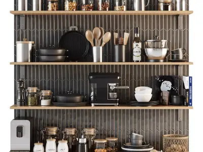 Kitchen Accessories 01 3D model get