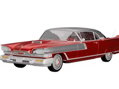 Elwood Iroquois Brallier  Low-poly 3D model