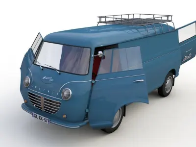GOLIATH EXPRESS 1100 WAGEN 1957 3D model