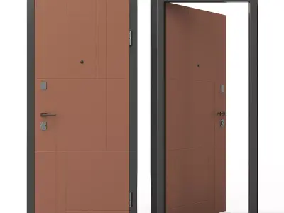 Emoline Door 3D model