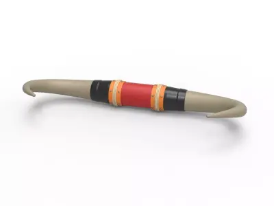 Bull horns for car ot truck Version 4 Scale 1 to 25 3D print model