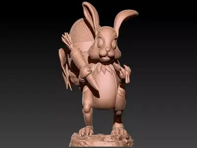 Easter Rabbit 2 3D print model