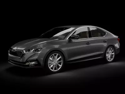 Skoda Octavia 3D Model 3D model