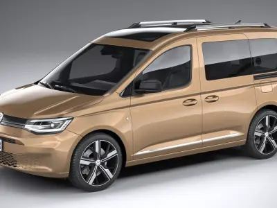 Volkswagen Caddy 2021 3D model