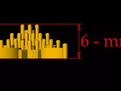 Women Tops Earring - 0024 3D print model