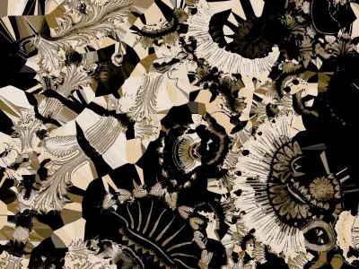 Chandelier Roberto Giovannini Art 1036M Low-poly 3D model