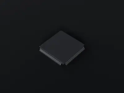 Microchip Pack 3D model
