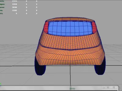 Concept Car Google 2 point 0 3D model