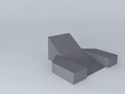 Jump 7 folding chair Free 3D model