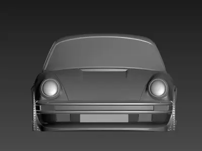 Porsche 911 Carrera Coupe 1987 3D print model