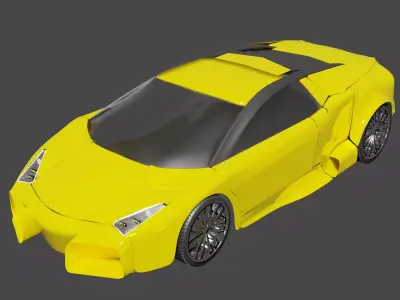 Dream car Concept 3D model