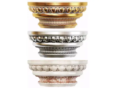 Classic capital 09 3D model