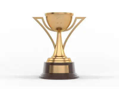 Trophy Cups 3D model 35