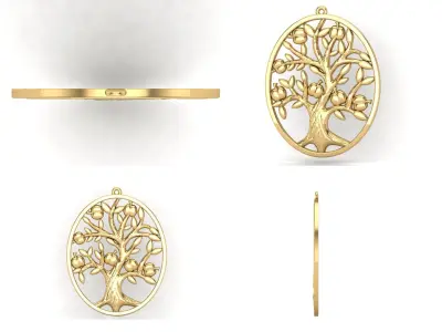 Pendant od86 3D print model