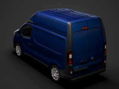 Nissan NV300 Van L1H2 2020 3D model