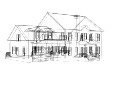 Classical House-04 3D model