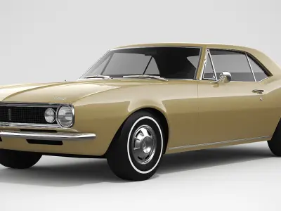 Chevrolet Camaro 1967 3D model