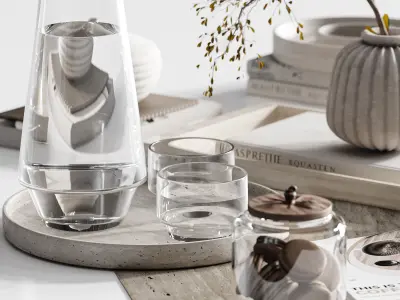 Decorative set11 3D model