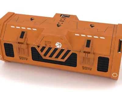 Rogue One Kyber crystal container Free 3D print model