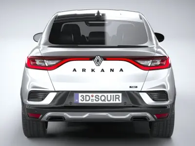 Renault Arkana 2024 3D model