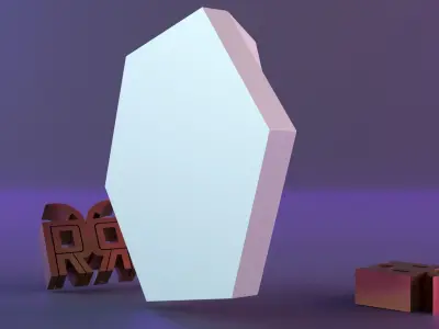 3D WALL PANEL  collection 2 of14 3D print model