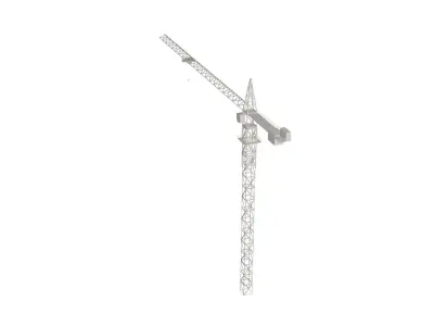 Crane concept 3D model