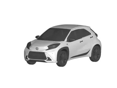 Toyota Aygo 3D model