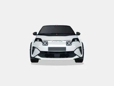 Alpine A290 2025 Low-poly 3D model