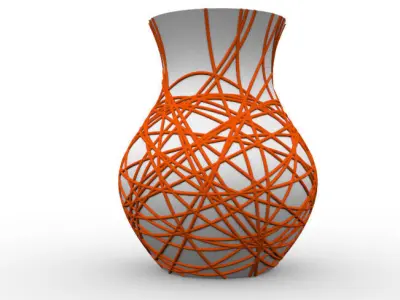 Vase Design Parametric Design Grasshopper Rhino Files Download 3D model