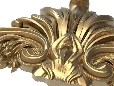  decorative pattern ready for 3D printing 3D model 42