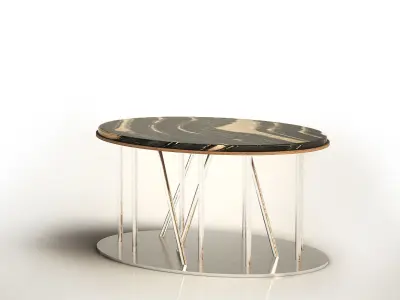 CAFFE TABLE Free low-poly 3D model