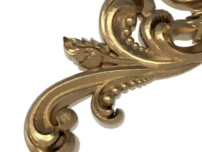  decorative pattern ready for 3D printing 3D model 357