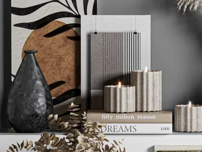 decirative set 33 3D model