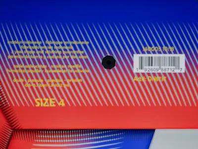 ADIDAS MESSI soccer ball Free 3D model