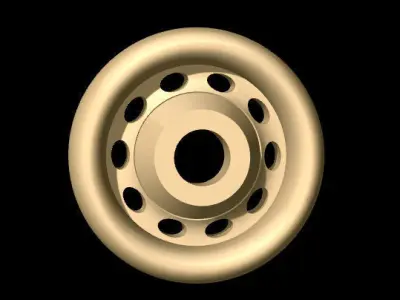 1970 Mercedes Benz 3D print model