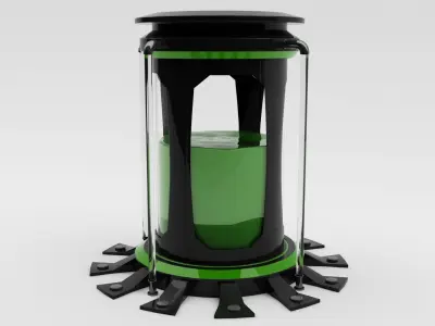 Sci-Fi Capsule V3 Free 3D model