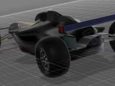 F1 Car 3D model purchase