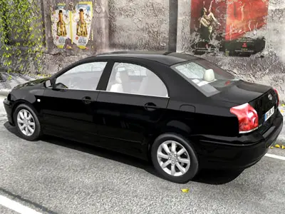 Avensis toyota corolla 3D model