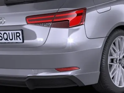 Audi A3 2017 3-door 3D model