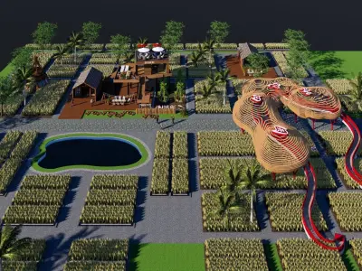 Country House 3D model