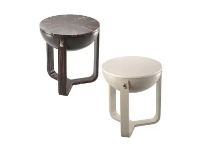 Ethnic Drum Concept Side Table 3D model