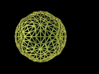 Christmas Light and Ball 3D print model