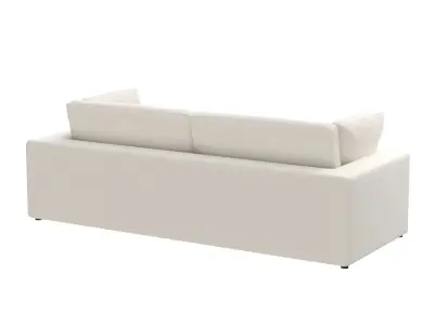 Dream Square Arm Upholstered Sofa 3D model