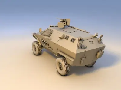 vehicle cobra 3D model