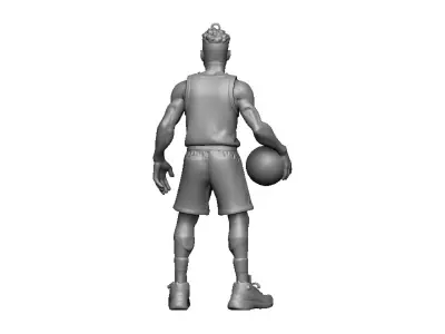 Baketball Player Pendant 3D print model