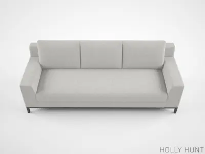 Holly Hunt Caspian Sofa 3D model