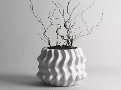 vase 3d print 483 3D print model